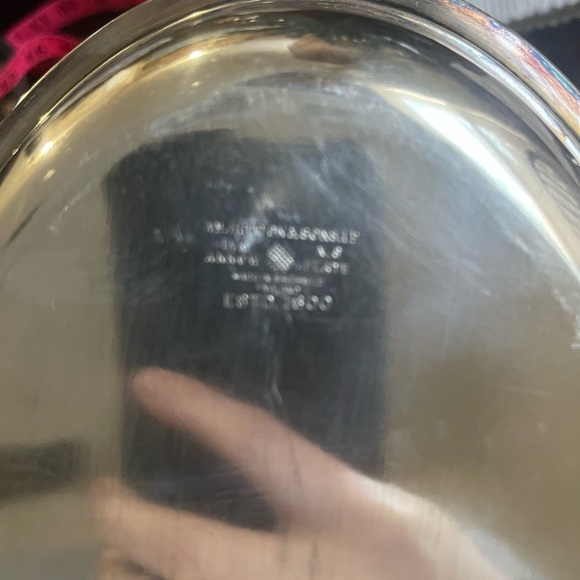 Antique Hutton & Sons Ltd Silver Plated Covered Entree Tray - Picture 6 of 9